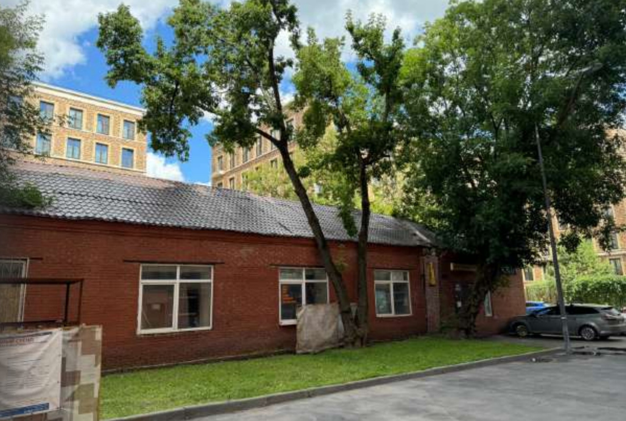 фасад дома, здание по адресу г Москва, ул Кожевническая, д 1Б стр 2